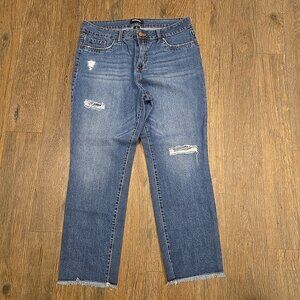 Womens D.Jeans Distressed Blue Jeans Size 12 Denim Pants Casual Trendy Fit